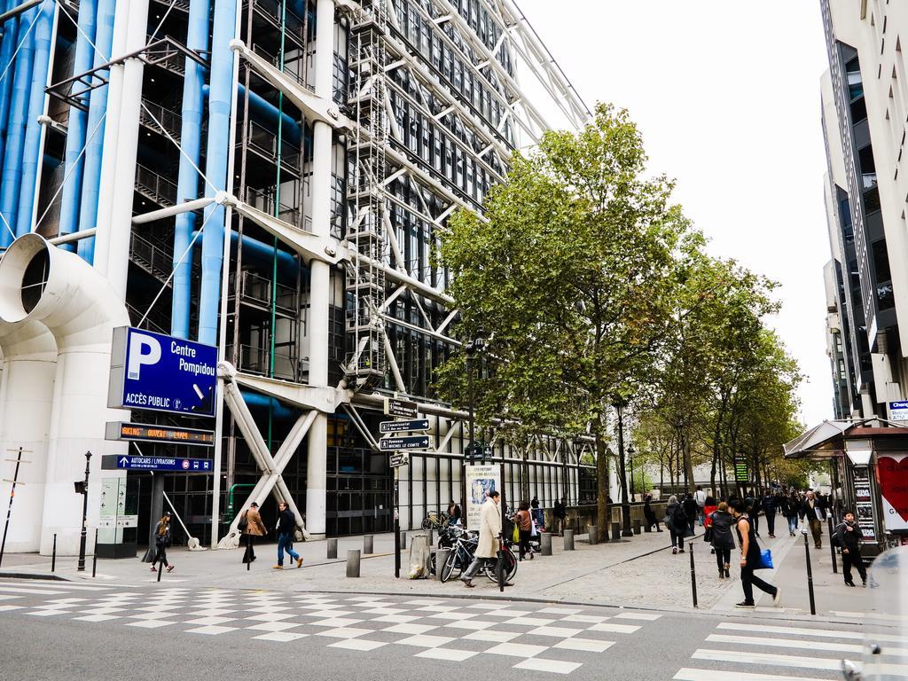 Studio Petit Pompidou Paris Quarto foto